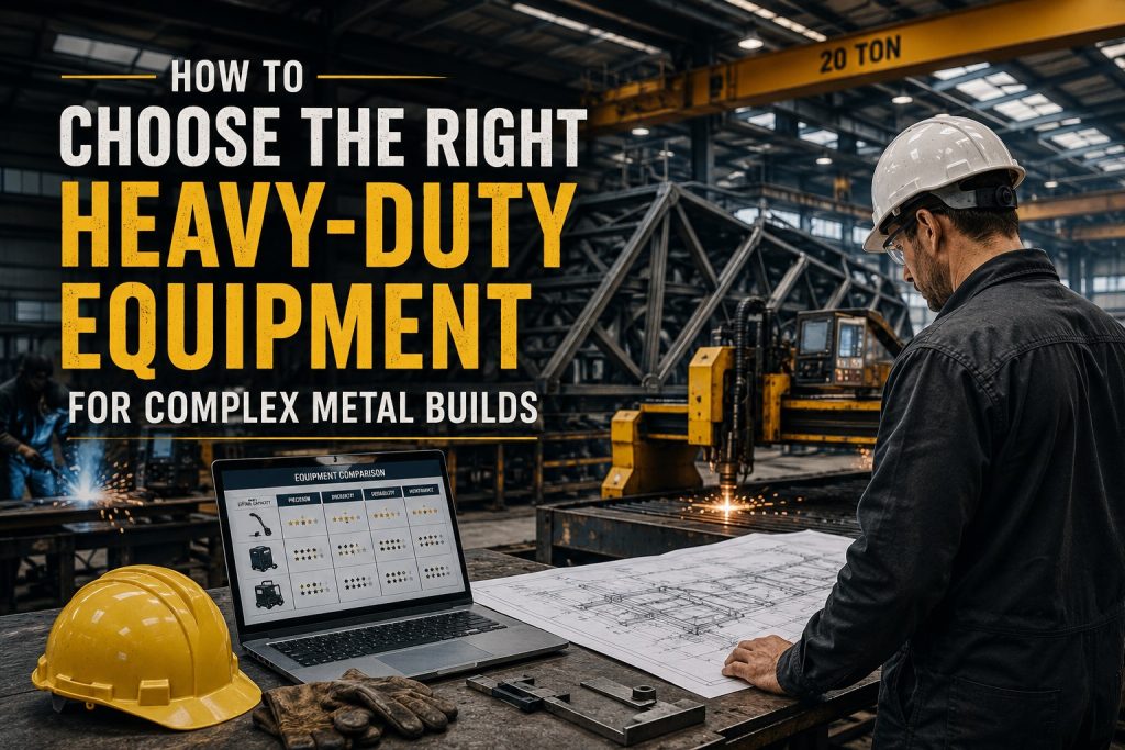 How to Choose the Right Heavy-Duty Equipment for Complex Metal Builds