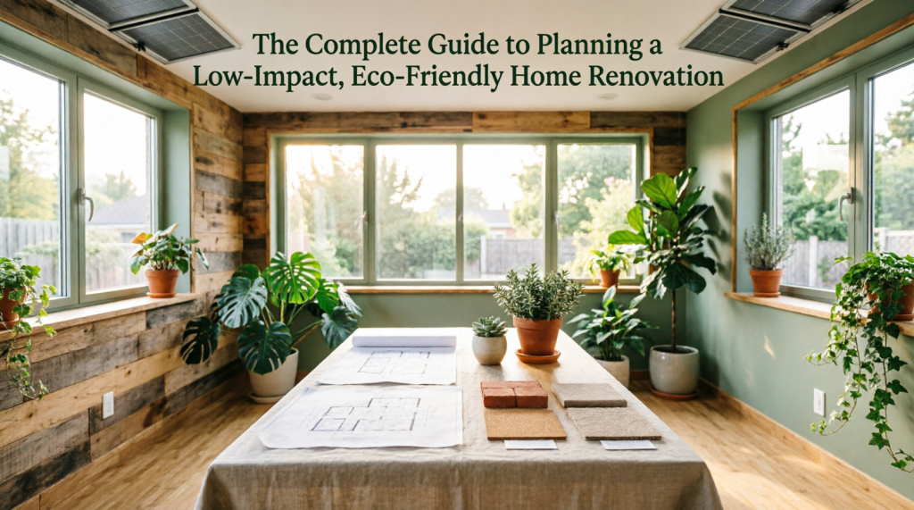 The Complete Guide to Planning a Low-Impact, Eco-Friendly Home Renovation